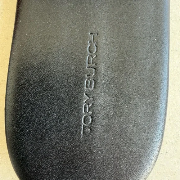 NIB TORY BURCH MILLER SOFT SANDAL  LEATHER PERFECT BLACK  WOMEN SIZE 9 - Picture 8 of 16